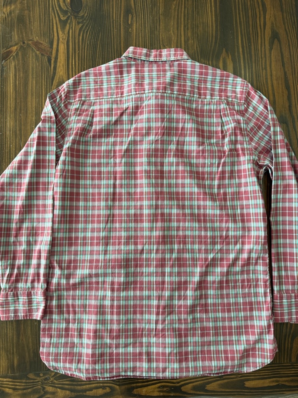 Southern Tide Classic Fit Men’s Button-Down Plaid Shirt Red / White Large - Picture 2 of 8